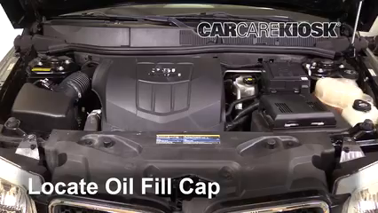 2009 Pontiac Torrent GXP 3.6L V6 Oil Add Oil